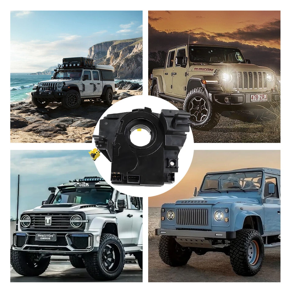  Clock Spring & Angle Sensor For Jeep Wrangler JK Grand Cherokee WK 2007-2018  - image 3 of 4