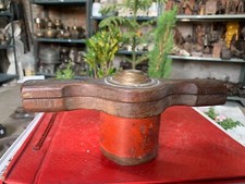 Vintage Wooden & Brass Traditional Hand Press Indian Snacks Maker Murukku Maker
