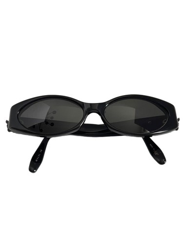 Vintage Authentic Kieselstein-Cord Black Silver Frog Sunglasses Croaked Japan - Picture 4 of 12