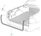 <!--F#f_0-->Genuine Holden / HSV Tailgate Rubber Seal
