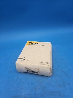 LOT OF 10 Bussmann Fusetron FRS-R-8/10 Amp Dual Element Time Delay ...