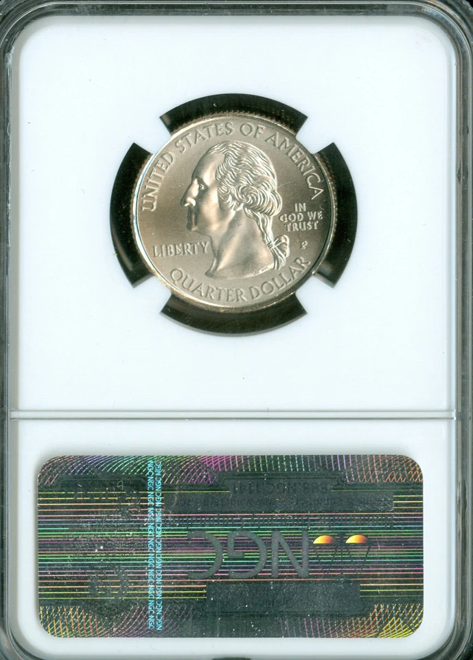 2009 P AMERICAN SOMOA QUARTER NGC MS69 SMS MAC FINEST & SPOTLESS . - Image 2 of 2