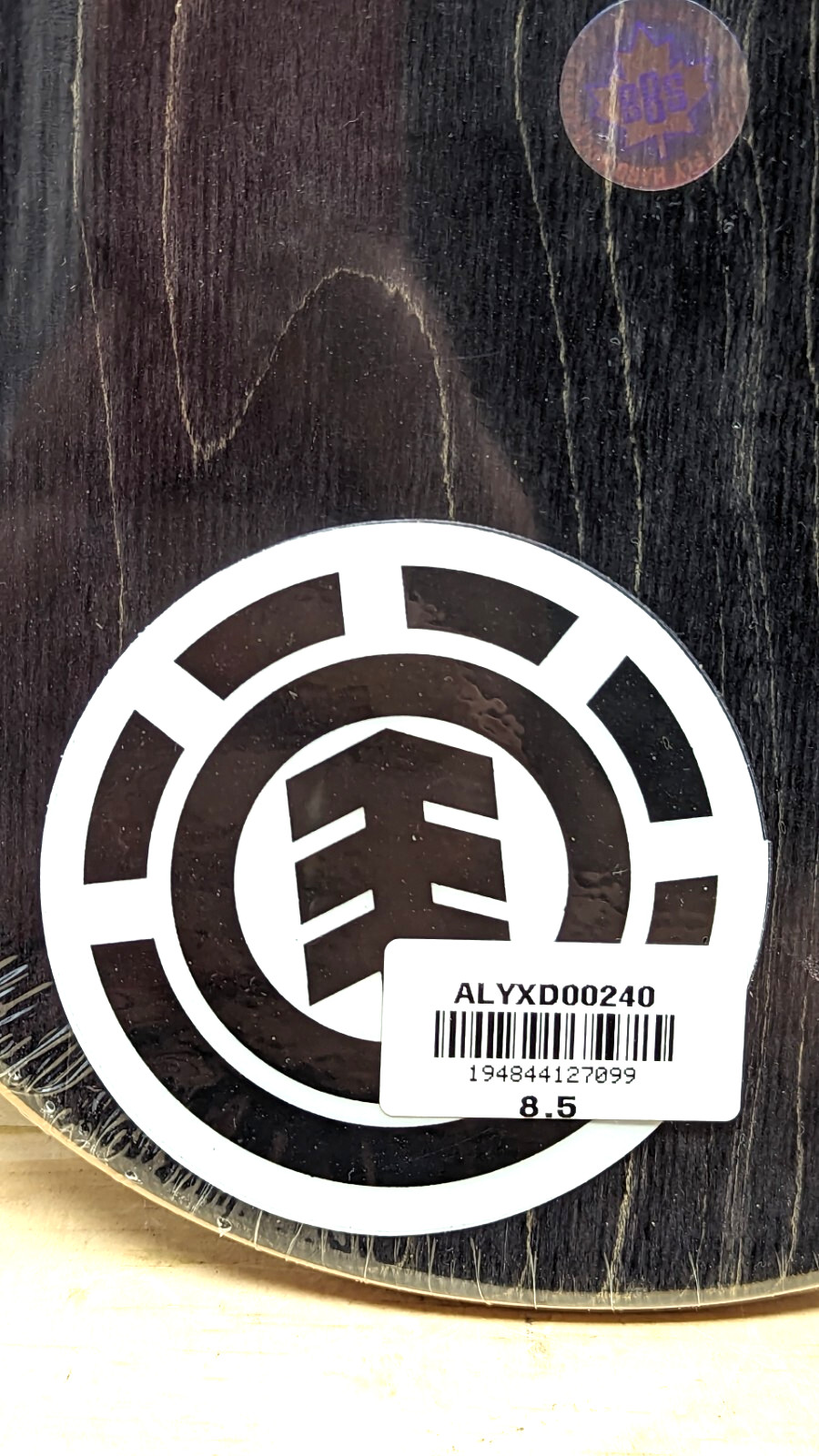 Element Star Wars Darth Vader Skateboard Deck 8.5 NEW