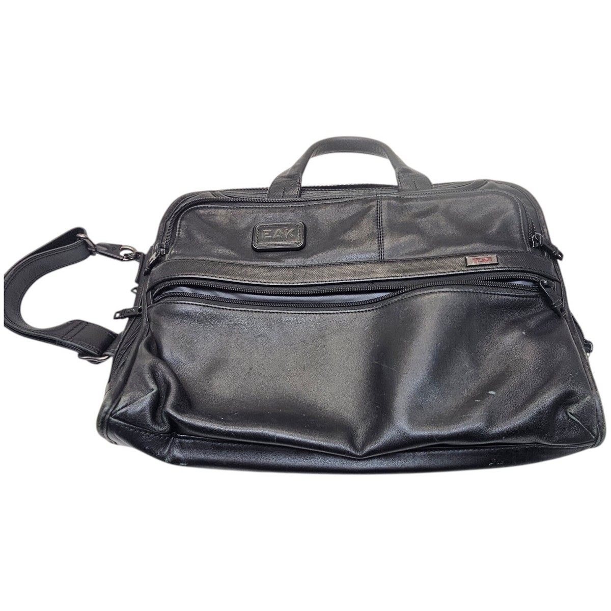 Tumi - Alpha 2 Leather Organizer Portfolio Brief 96108D2 Briefcase