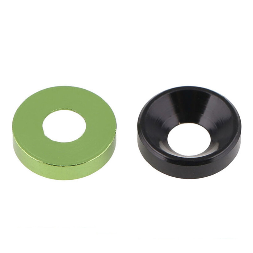 Aluminum Alloy Countersunk Head Washers Gasket M2M4 Anodized Screw