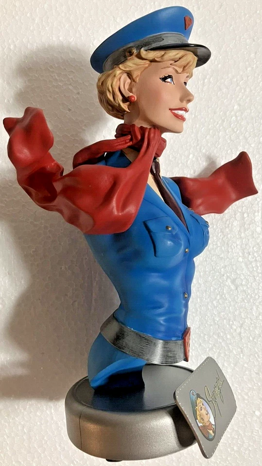 DC Collectibles~ SUPERGIRL ~ DC Bombshells ~ 7" BUSTO ~ EDICIÓN LIMITADA #350/2500~ Nuevo/Abierto Foto 4 de 4