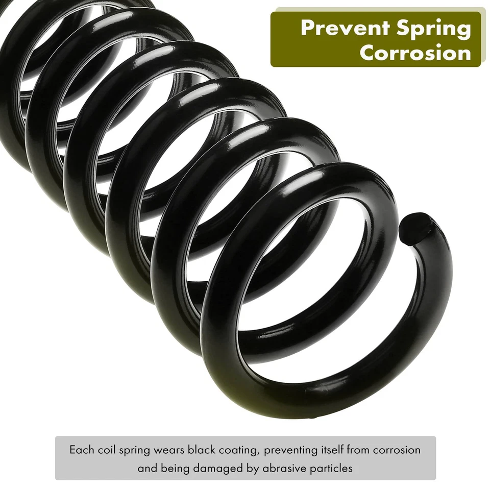 2x Coil Springs for Subaru Legacy 2000 2001 2002 2005 2006-2009 Sedan Rear Side - Изображение 3 из 4