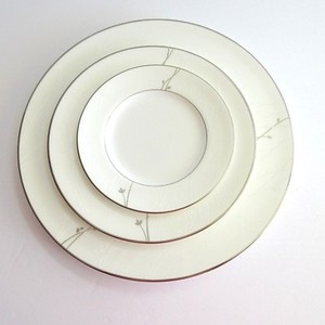 Waterford-LISETTE-China-Dinnerware-3-pc-Place-Setting-Plate-Salad-Bread-amp-Butter