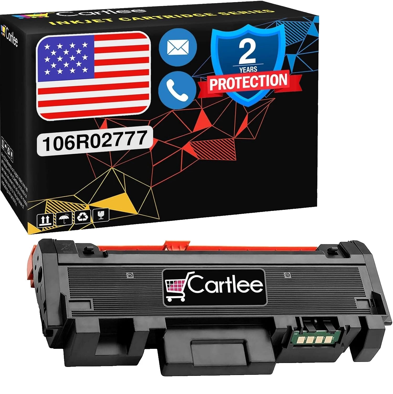 Los cartuchos de tóner de impresora compatible para Xerox