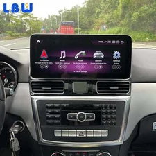 12.3" Android Car GPS Radio Multimedia Carplay BT 4+64G For Benz ML GL W166 X166