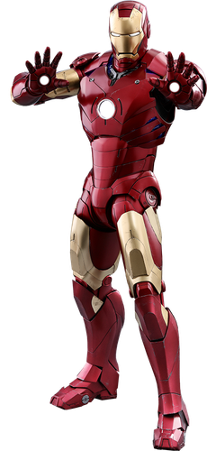 Hot Toys Iron Man Mark III 19" Action Figure