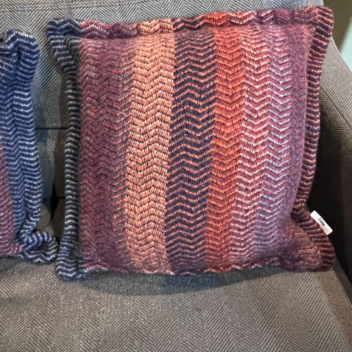 Roros Tweed 3er Set Kissenbezüge 100% Reine Lammwolle je 50 x 50 cm Norwegen - Bild 10 von 13