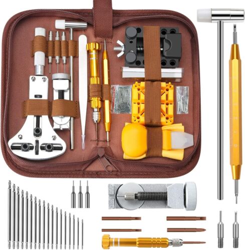 Watch Repair Kit,Professional Spring Bar Tool Set 149 in1 Watch Battery Tool Kit - Picture 1 of 8