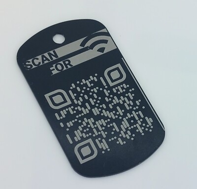 HOME WIFI QR CODE GRAVUR TAG FÜR GÄSTE EINFACH SCANNEN UND VERBINDEN EINFACH HAUS SELBERMACHEN