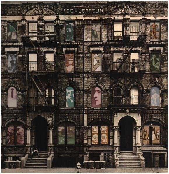 2xLP Led Zeppelin Physical Graffiti PR - PRESSWELL PRESSING, DIE