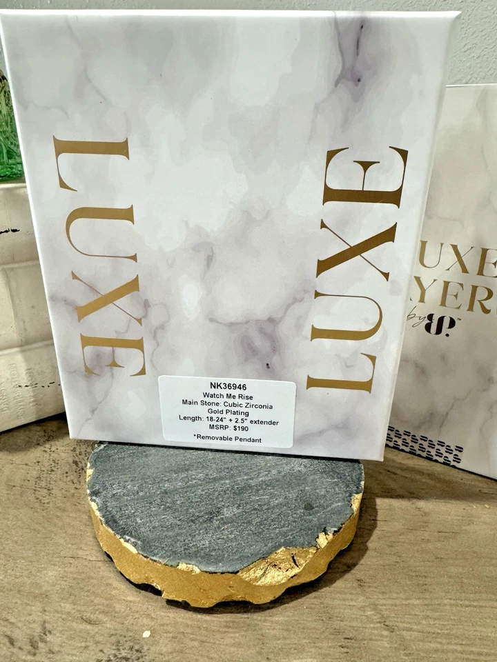 Bomb Party Necklace: Luxe Layers 2025 Collection, NK36946 "Watch Me Rise" - Image 4 of 4