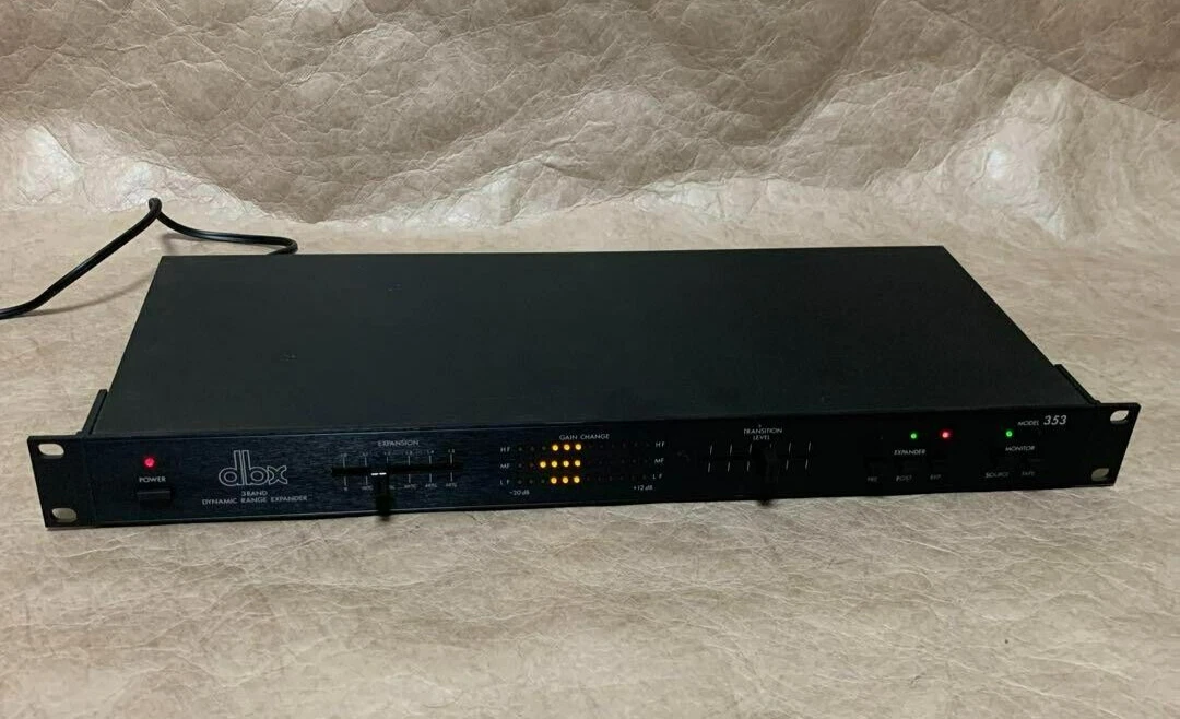 DBX 353 Dynamic Range Expander 3-band / used | eBay