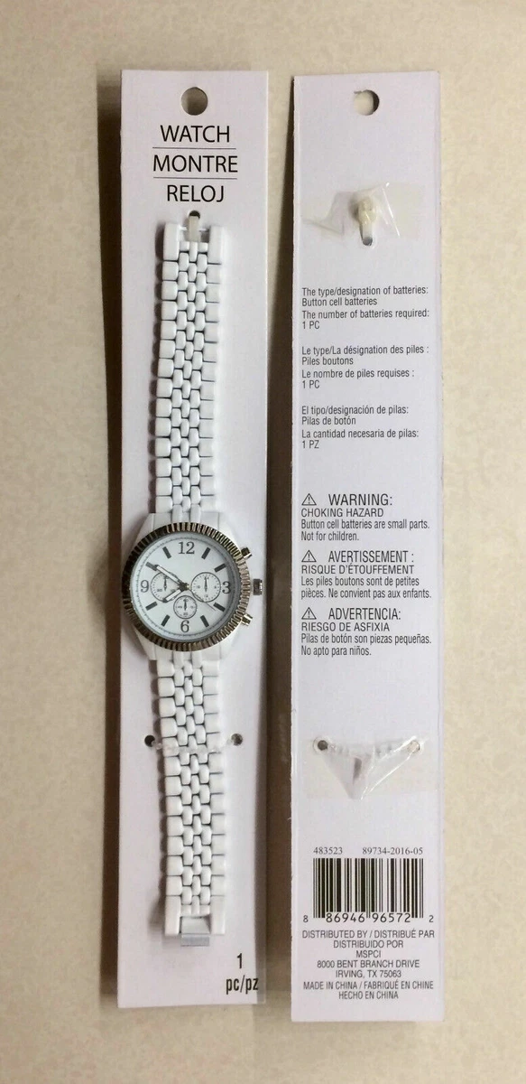 White metal best sale watches