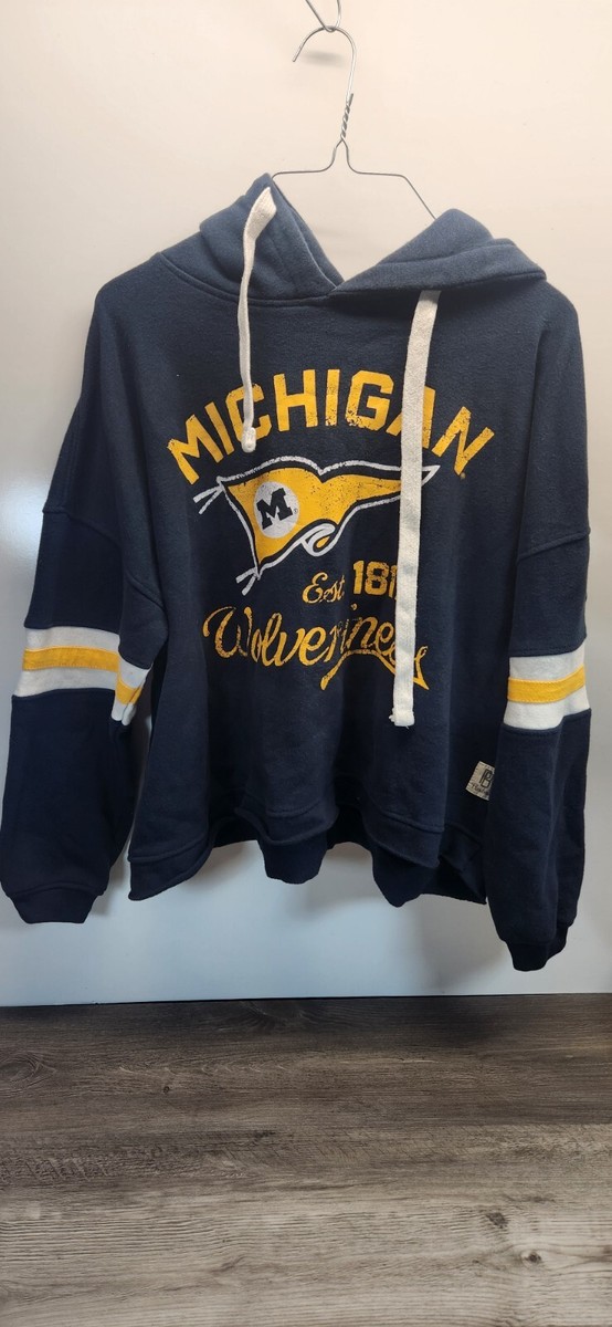 Pressbox Size Small Ladies University Of Michigan Cropped