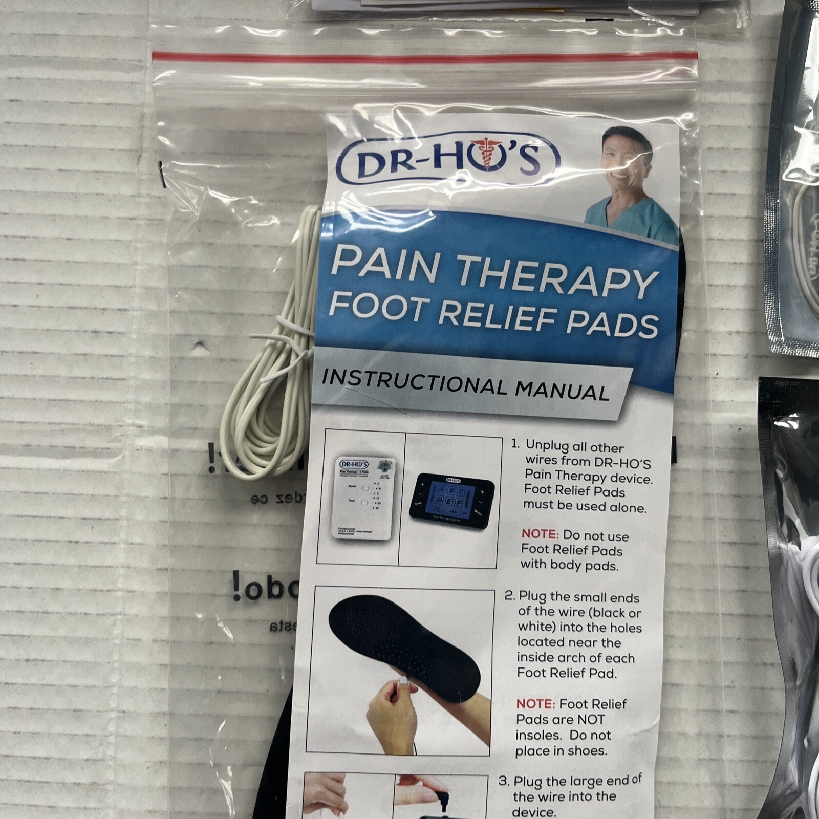 DR HO'S Pain Therapy System Replacement Flex Tone Electrode Pads Body
