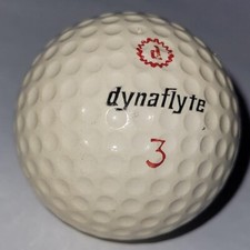 Vintage Dynaflyte 3 Vintage Used Golf Ball B-2-11 - 1ct
