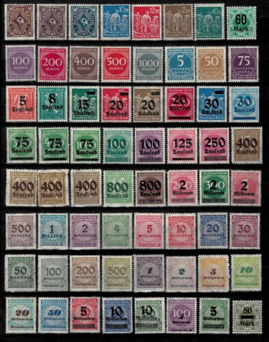 Germany year 1900/1925 stamps ☀ MNH (**) collection - Picture 2 of 2