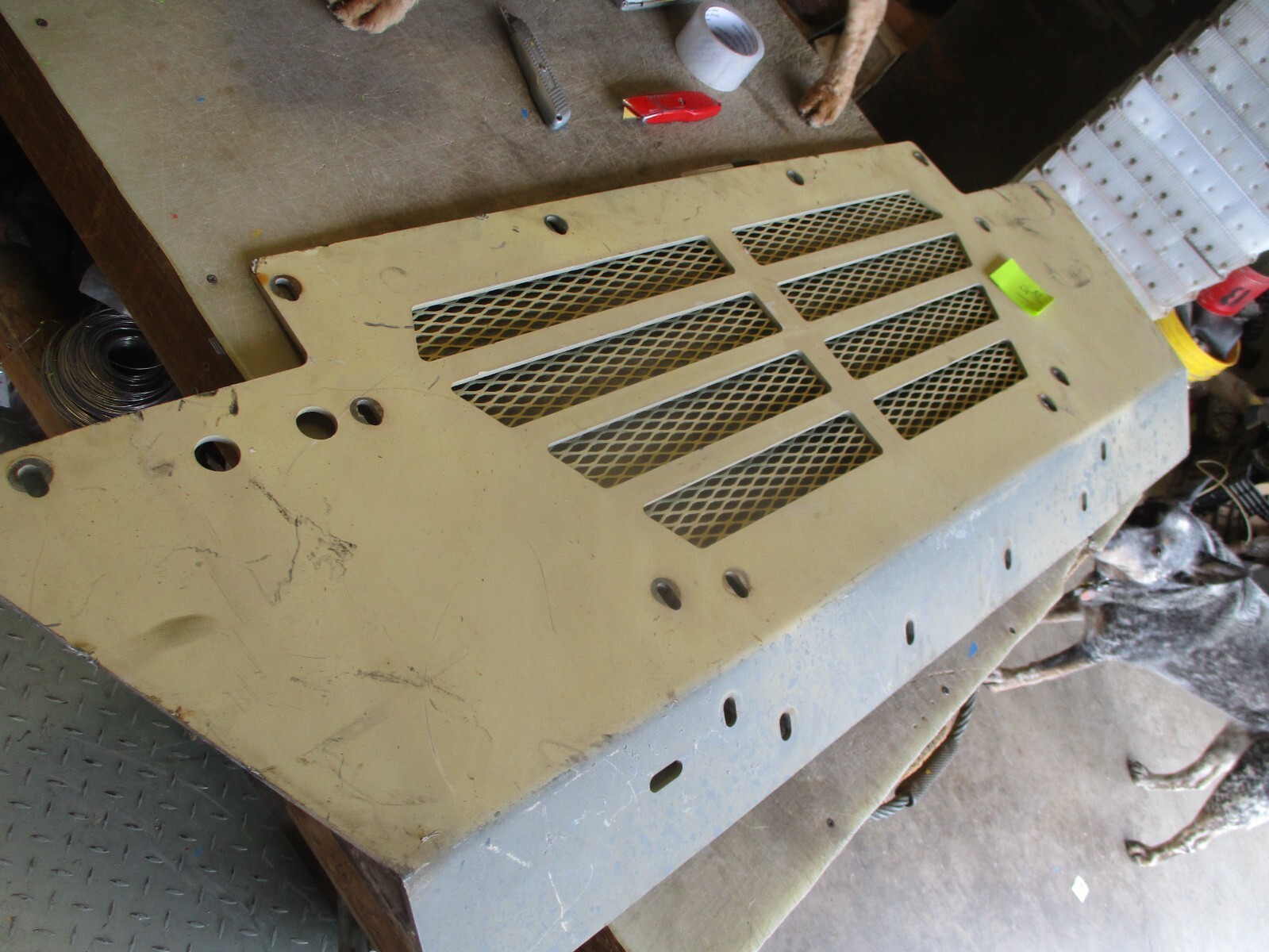 Used Lower Radiator Grill for FMTV LMTV MTV M1078A1 | eBay