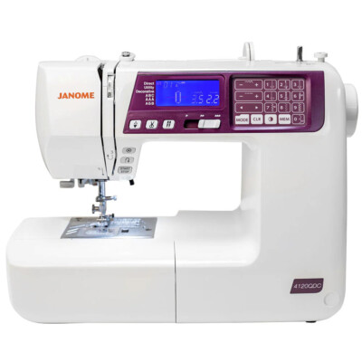 Janome 4120QDC-T Computerized Sewing Machine NEW IN THE BOX  VERY COOL!