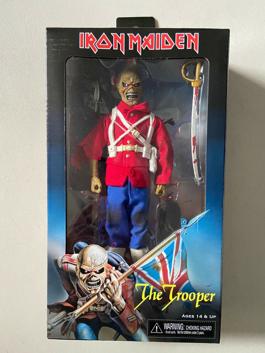 NECA Iron Maiden エディ フィギュア The Trooper NECA Iron Maiden TROOPER metal mascot military Soldier Army