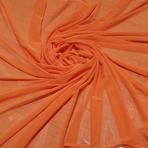 Soft Power Mesh Tulle 4-way Spandex stretch Fabric Sheer Net Dresses Bridal 44"w - Picture 10 of 628