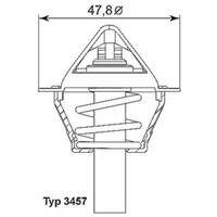 Wahler Thermostat KüHlmittel 90°C FüR Mercedes-Benz C-Klasse