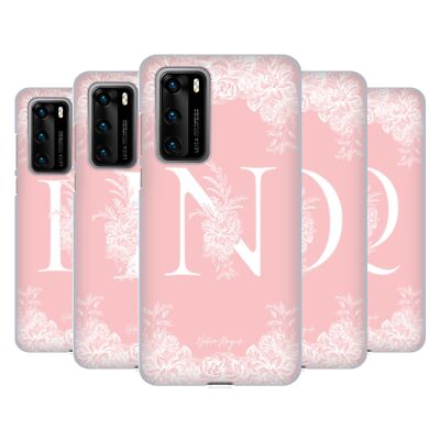 OFFICIAL NATURE MAGICK ROSE GOLD MONOGRAM 2 SOFT GEL CASE FOR HUAWEI PHONES 4