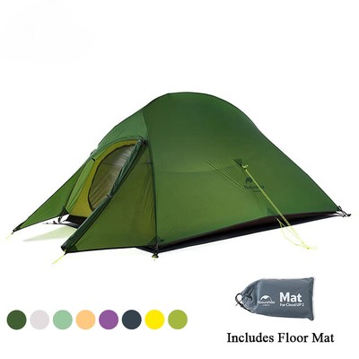 1 2 3 Person Camping Tent 20D Nylon Ultralight Waterproof Hiking Tent Beach Tent