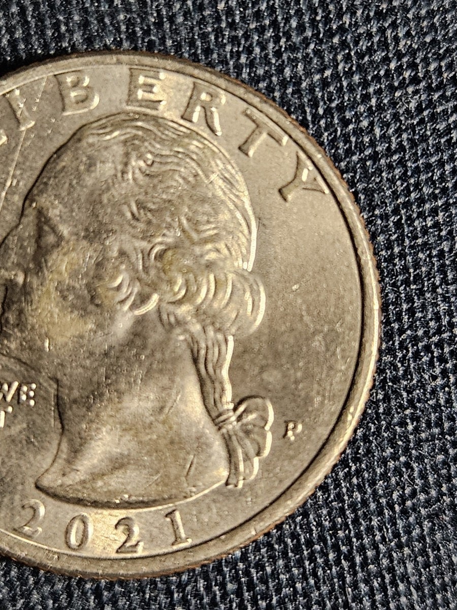 2021 P Washington Crossing Delaware Quarter Errors Die Chip
