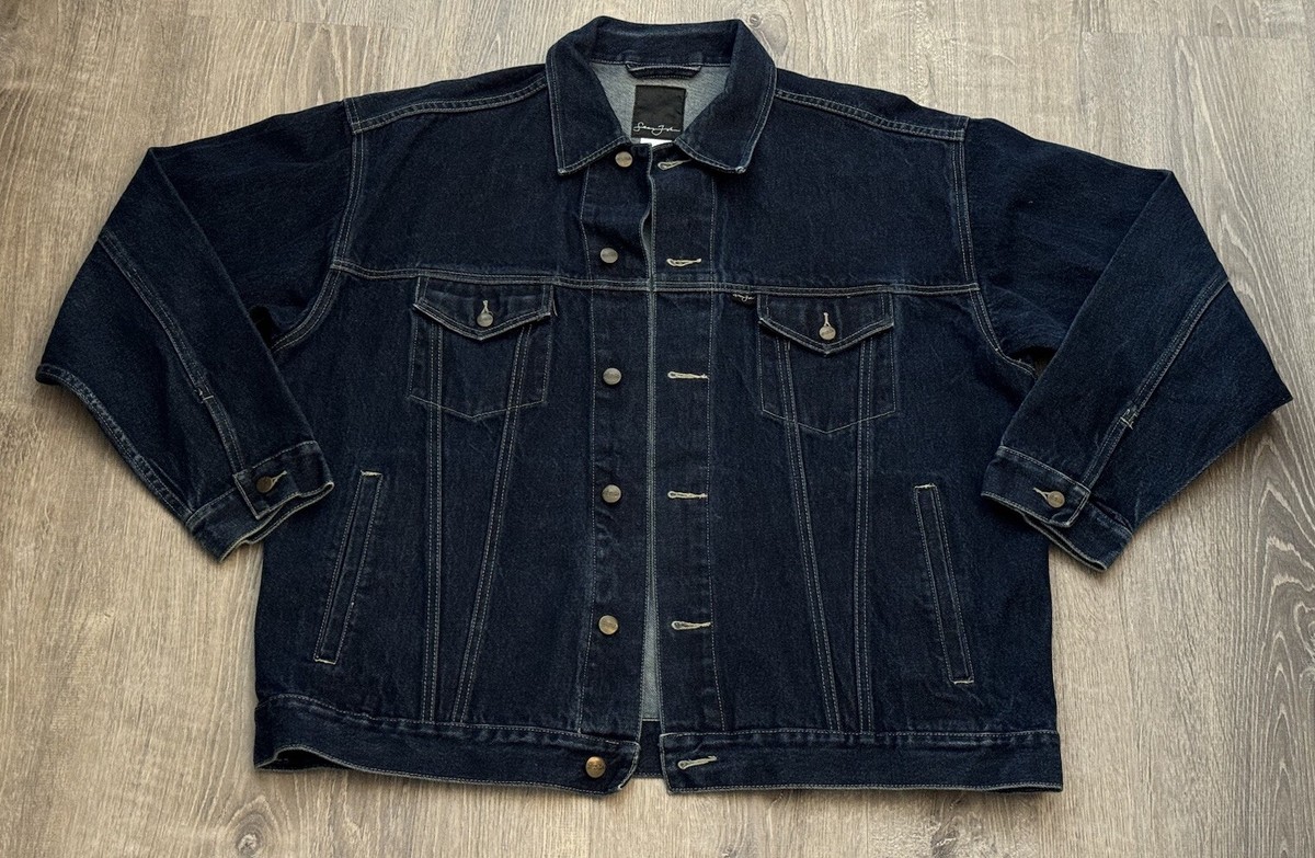 ジャケット・アウター sly RYAN CUT OFF SHORT JK-C RYAN JW Easton Lined Windbreaker Jacket Blue Men's Size 2XL Nylon