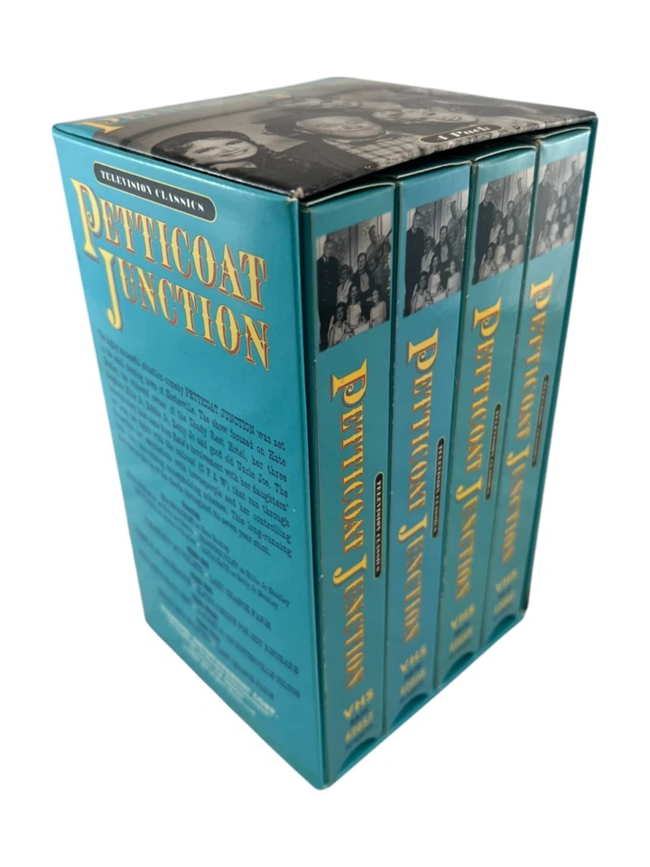 Petticoat Junction BOX Set VHS Vintage Television Classics 4 Tape 8 Episode Pack - Image 3 of 4