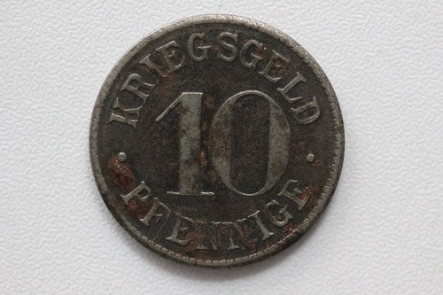 NOTGELD: 10 Pfennig Stadtgemeinde Heidelberg