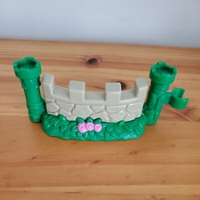 Fisher Price Little People Castle Grass Stone Fence