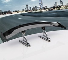 UK 11.8'' Universal Car Mini Spoiler Wing Small Carbon Fiber Auto Car Tail Decor