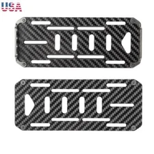 For 1/10 RC Crawler Axial SCX10 90046 Carbon Fiber Battery Mount Plate Tray