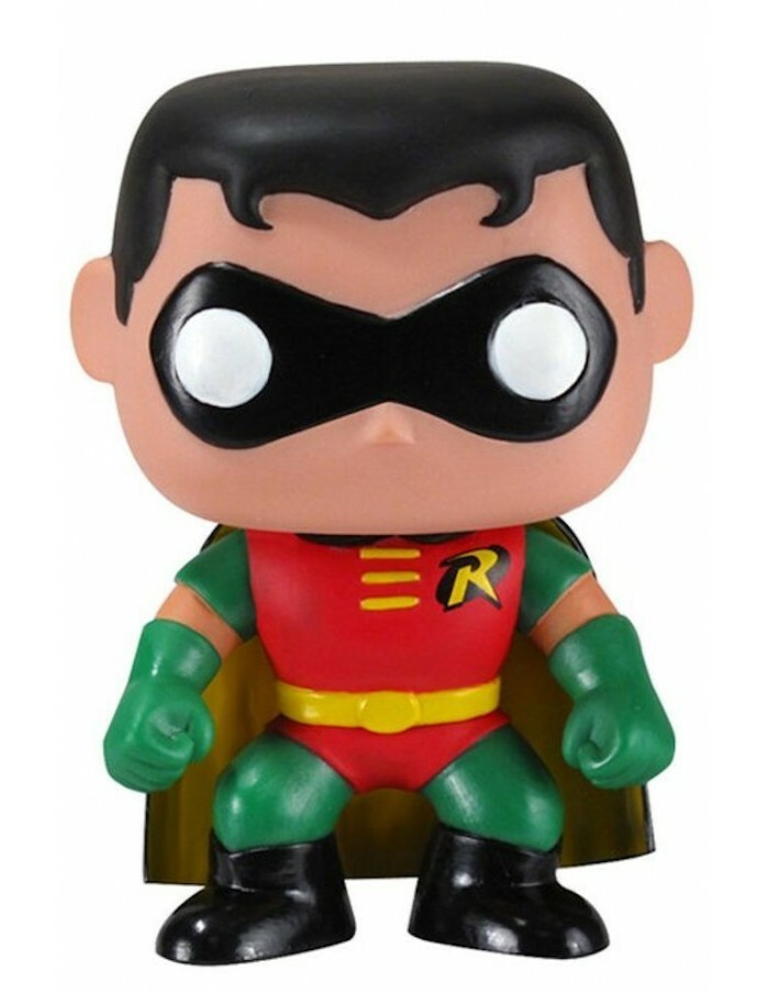FUNKO POP HEROES DC UNIVERSE BATMAN ROBIN VINYL FIGURE NEW!