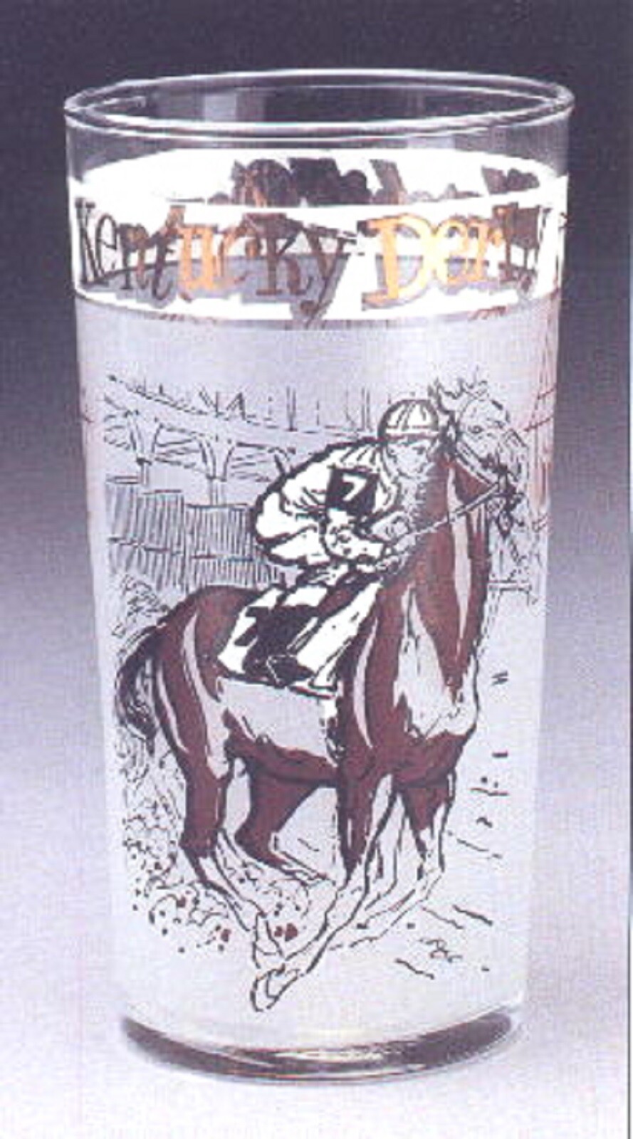 1963 89th Kentucky Derby Glass in MINT Condition CHATEAUGAY eBay