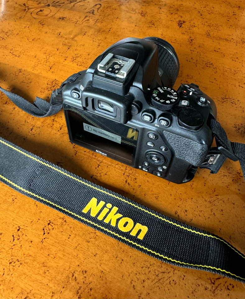 Nikon D3500 DSLR Camera with 1855mm Lens Black 24.2MP Shutter