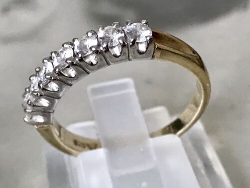 Vintage Damen Memory Ring farblose Steine Silber Gr.60 19,1 vergoldet - Bild 7 von 24