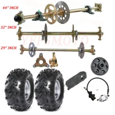 29" 32'' 44" Rear Live Axle Kit Wheel Hub Brake Caliper for ATV Quad Trike Drift