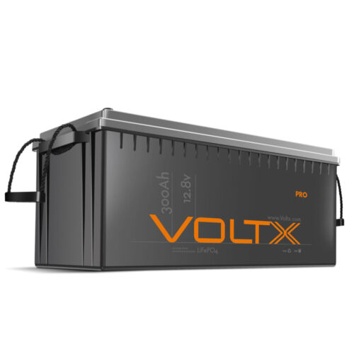 VoltX 12V 300Ah Lithium Iron Phosphate Battery LiFePO4 Rechargeable RV Camping - Picture 1 of 12
