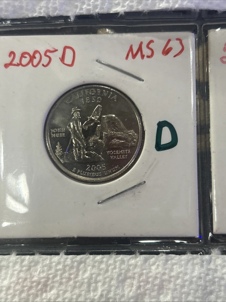 Three Coin Set 2005 PD And S. The S Is A Proof Coin Great Condition Coinsnap 66 - Image 2 of 4