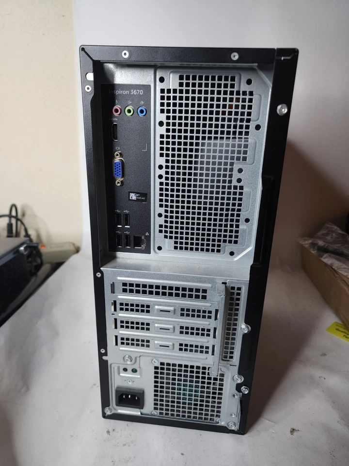 Dell Inspiron 3670 Desktop Tower Core i3-8th Gen 16GB RAM 256GB SSD Win 11 Home - Image 4 of 4