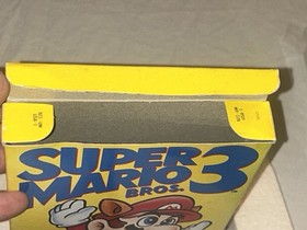 Super Mario Bros 3 Nintendo NES Complete in Box 1990 Display Protector Hard Case