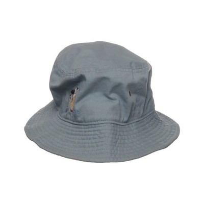 Newhattan, Bucket hut, Größe: S-M, Baumwolle, Blau, Unisex (Erwachsene) #Grx